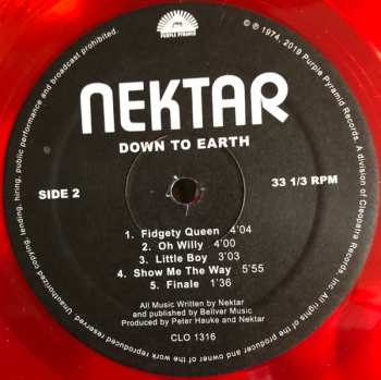 LP Nektar: Down To Earth LTD | CLR