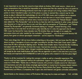 CD Nels Cline: New Monastery (A View Into The Music Of Andrew Hill)