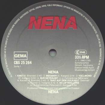 LP Nena: Nena