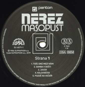 LP Nerez: Masopust