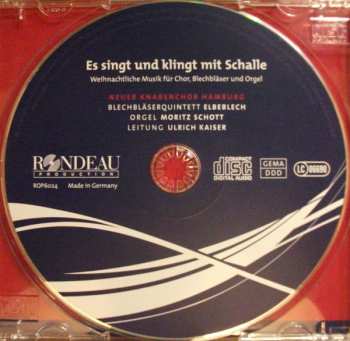 CD Neuer Knabenchor Hamburg: Es Singt Und Klingt Mit Schalle