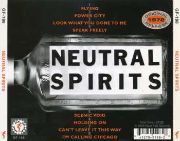 CD Neutral Spirits: Neutral Spirits