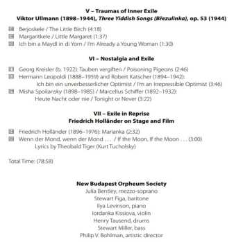 CD New Budapest Orpheum Society: Jewish Cabaret In Exile