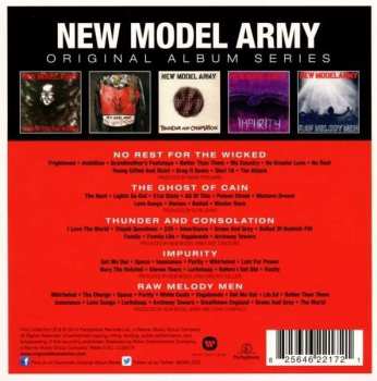 5CD/Coffret New Model Army: Original Album Series