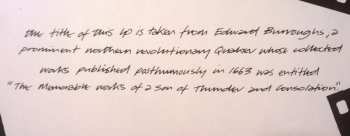 2LP New Model Army: Thunder & Consolation