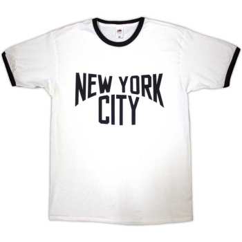 Merch New York City: T-shirt Text Logo New York City