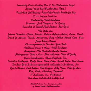 CD New York Dolls: New York Dolls