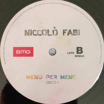 2LP Niccolò Fabi: Meno Per Meno