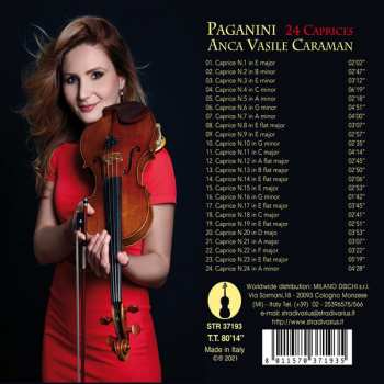 CD Niccolò Paganini: 24 Caprices