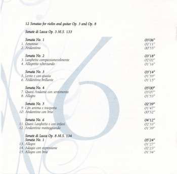 9CD/Coffret Niccolò Paganini: Complete Works For Violin And Guitar
