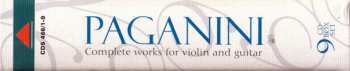 9CD/Coffret Niccolò Paganini: Complete Works For Violin And Guitar