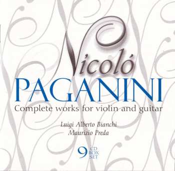 9CD/Coffret Niccolò Paganini: Complete Works For Violin And Guitar