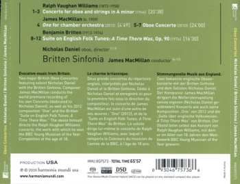 SACD Nicholas Daniel: Ralph Vaughan WIlliams, James MacMillan - Oboe Concertos