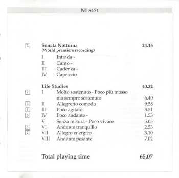 CD Raphael Wallfisch: Sonata Notturna • Life Studies