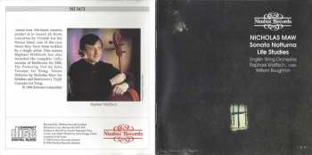 CD Raphael Wallfisch: Sonata Notturna • Life Studies