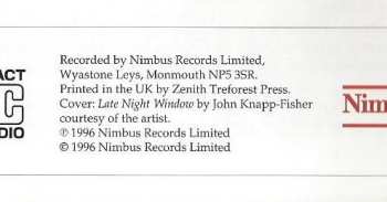 CD Raphael Wallfisch: Sonata Notturna • Life Studies