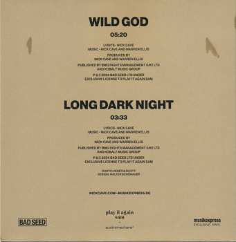 SP Nick Cave & The Bad Seeds: Wild God / Long Dark Night