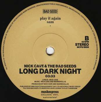 SP Nick Cave & The Bad Seeds: Wild God / Long Dark Night