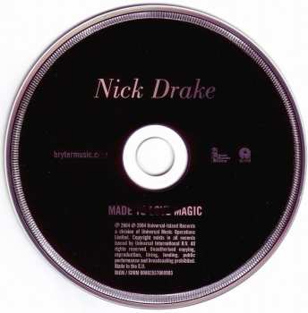 CD Nick Drake: Made To Love Magic DIGI