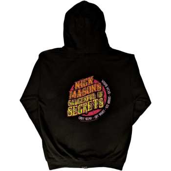 Marchandises Nick Mason's Saucerful Of Secrets: Nick Mason's Saucerful Of Secrets Unisex Zipped Hoodie: Logo (back Print & Ex-tour) (small) S