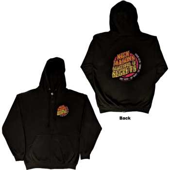 Marchandises Nick Mason's Saucerful Of Secrets: Nick Mason's Saucerful Of Secrets Unisex Zipped Hoodie: Logo (back Print & Ex-tour) (small) S