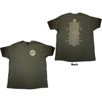 Marchandises Nick Mason's Saucerful Of Secrets: Nick Mason's Saucerful Of Secrets Unisex T-shirt: Tour 2019 (back Print & Ex-tour) (xx-large) XXL