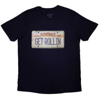 Marchandises Nickelback: Nickelback Unisex T-shirt: License Plate (small) S