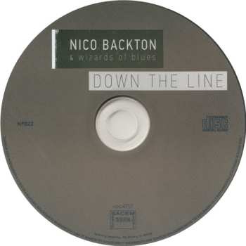 CD Nico Backton & Wizards Of Blues: Down the line 