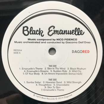 LP Nico Fidenco: Black Emanuelle (Original Motion Picture Soundtrack)