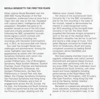 CD Nicola Benedetti: My First Decade