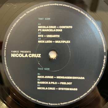 2LP Nicola Cruz: Fabric Presents Nicola Cruz