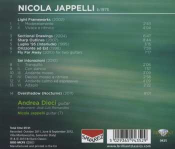 CD Andrea Dieci: Guitar Music 