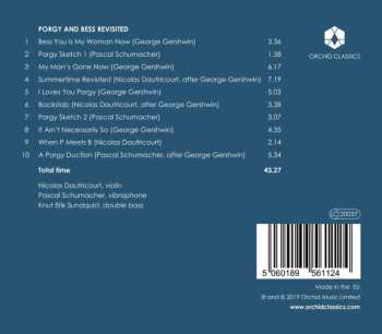 CD Pascal Schumacher: Porgy & Bess Revisited