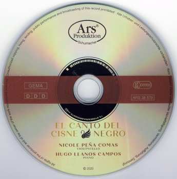 CD Nicole Peña Comas: El Canto Del Cisne Negro