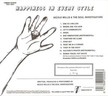 CD Nicole Willis: Happiness In Every Style