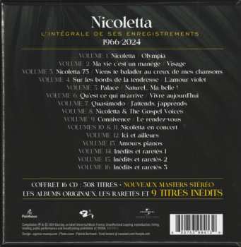 16CD/Coffret Nicoletta: L'intégrale