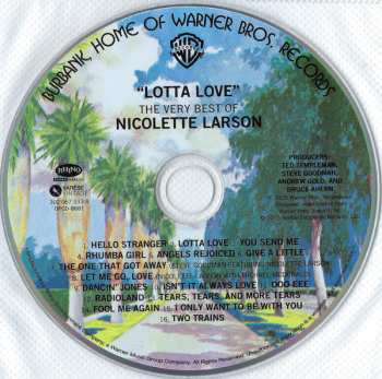 CD Nicolette Larson: Lotta Love: The Very Best Of Nicolette Larson