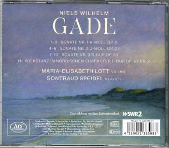 CD Niels Wilhelm Gade: Violinsonaten 1–3