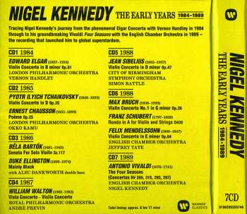 7CD/Coffret Nigel Kennedy: The Early Years 1984-1989