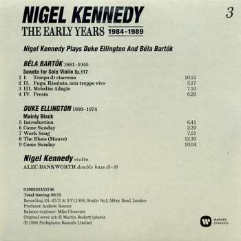 7CD/Coffret Nigel Kennedy: The Early Years 1984-1989