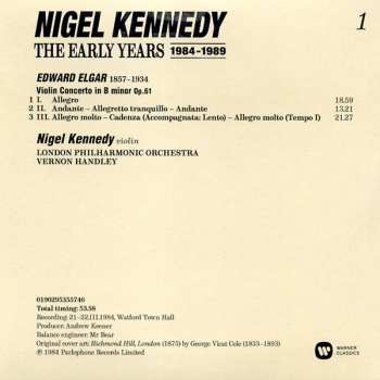 7CD/Coffret Nigel Kennedy: The Early Years 1984-1989
