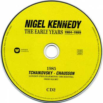 7CD/Coffret Nigel Kennedy: The Early Years 1984-1989