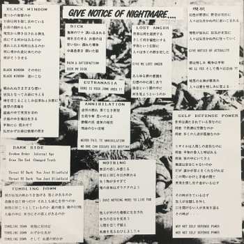 LP Nightmare: Give Notice Of Nightmare..