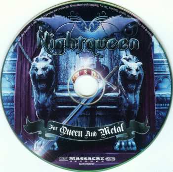 CD Nightqueen: For Queen And Metal