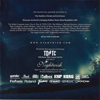 CD Nightwish: Endless Forms Most Beautiful