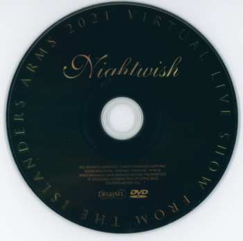 DVD Nightwish: Virtual Live Show From The Islanders Arms 2021