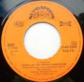 SP Nik Kershaw: I Won't Let The Sun Go Down On Me / Wide Boy