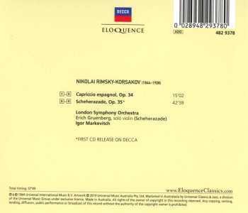 CD The London Symphony Orchestra: Capriccio Espagnol - Scheherazade