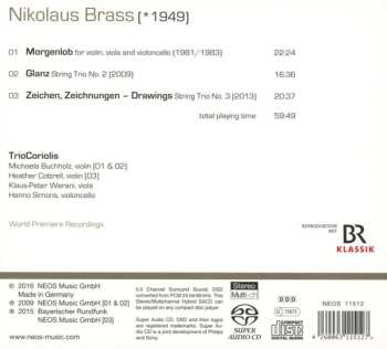 SACD Nikolaus Brass: String Trios