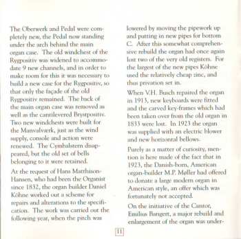 CD Nikolaus Bruhns: Complete Organ Works Of Nicholas Bruhns And Johann Nicolaus Hanff